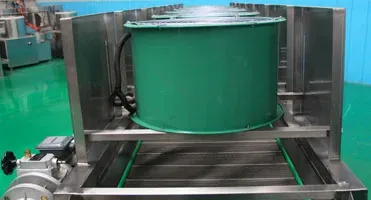 Deshidratadora y Desengrasadora Continua de Chips de Patata 7 Blast-freezing refrigeration tube