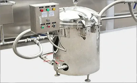 Vibration shaker and the mesh belt