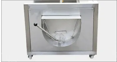 Máquina para lavar y pelar patatas 5 Outlet Manual control of discharge
