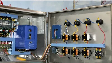 Vibration shaker and the mesh belt