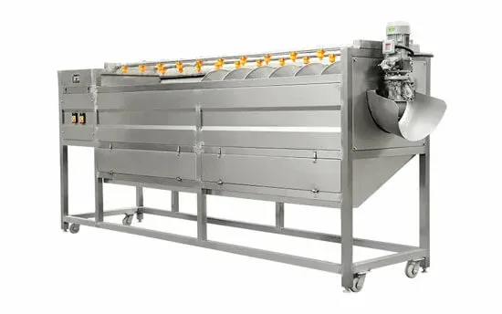 Máquina para lavar y pelar patatas 8 heavy duty potato peeling machine