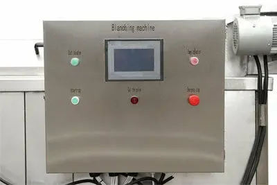 Máquina de escaldado de patatas con cinta transportadora 4 Blast-freezing refrigeration tube