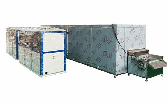 Tunnel Freezer Side View