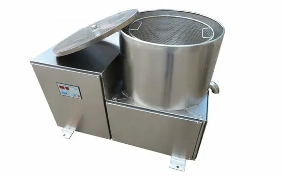 Máquina deshidratadora de patatas 1 vegetable fruit dewatering machine from manufacturer